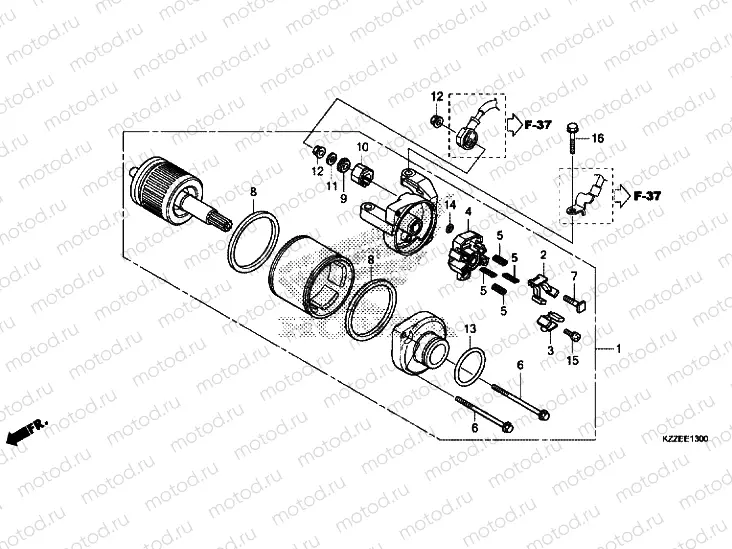 STARTER MOTOR