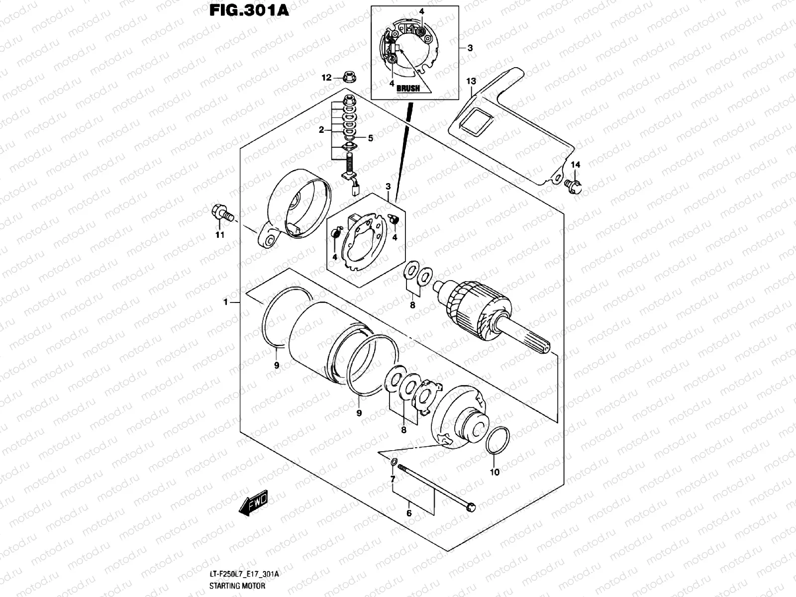 Starter motor