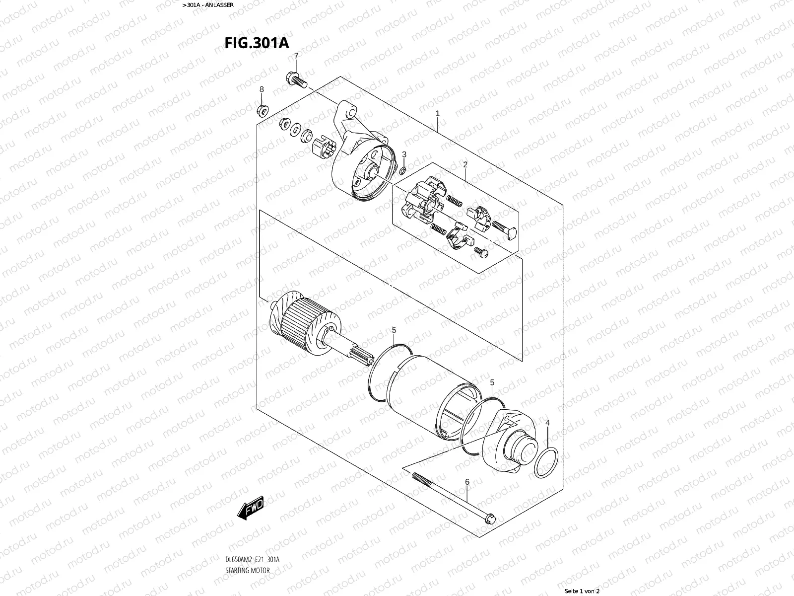 Starter motor