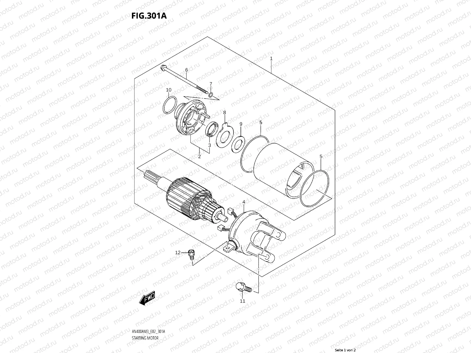 Starter motor