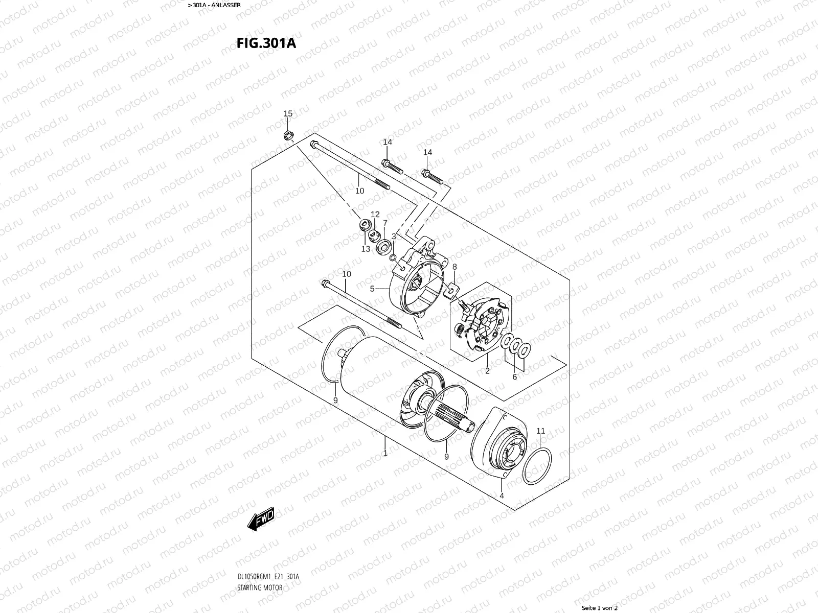 Starter motor