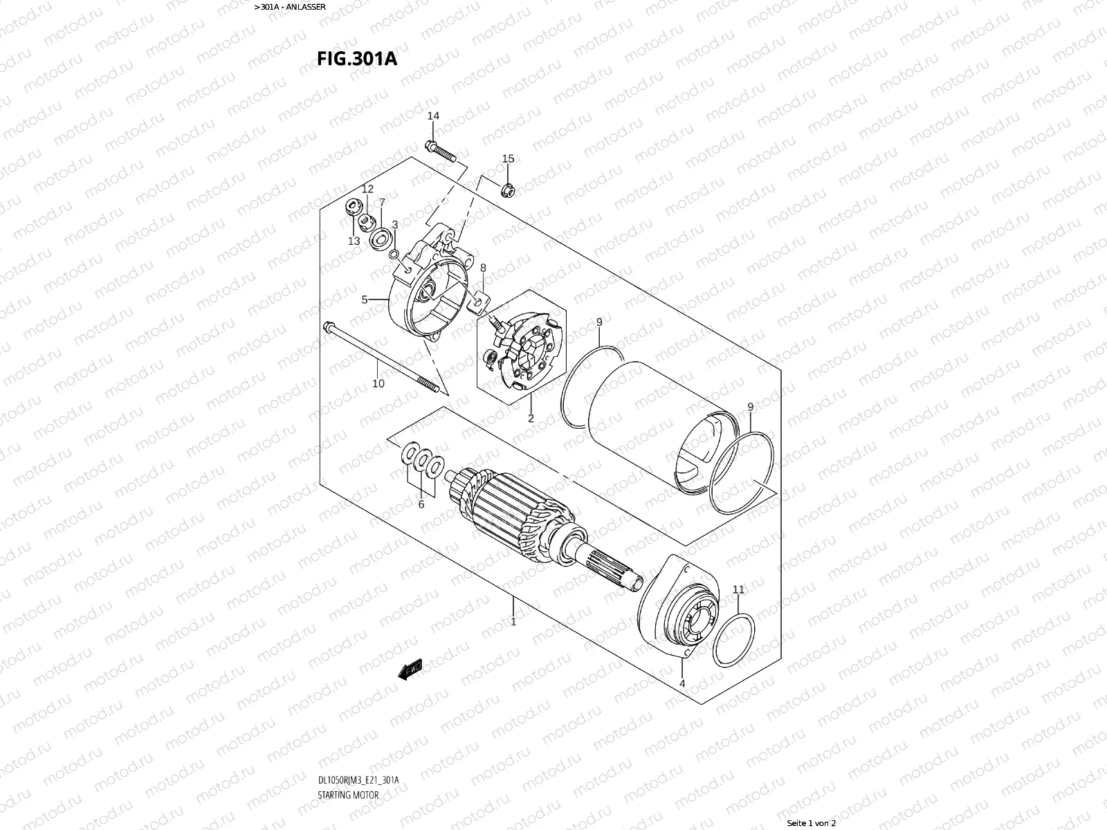 Starter motor
