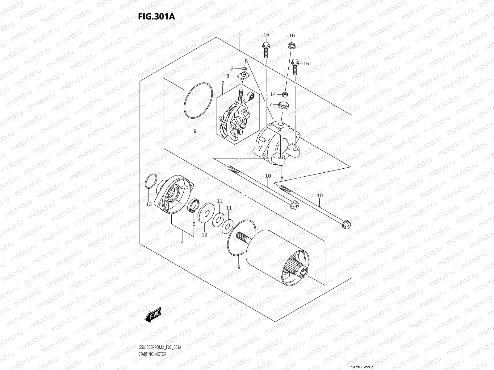 Starter motor