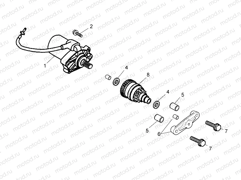 Starter motor