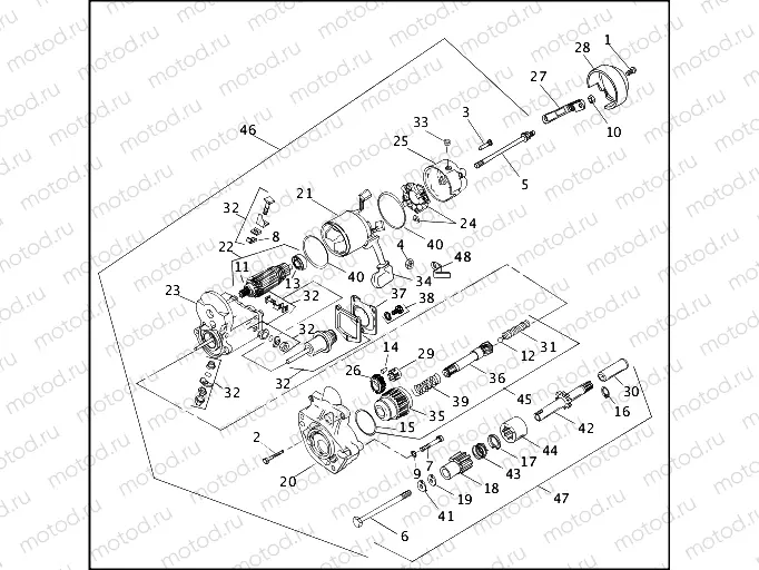 STARTER MOTOR