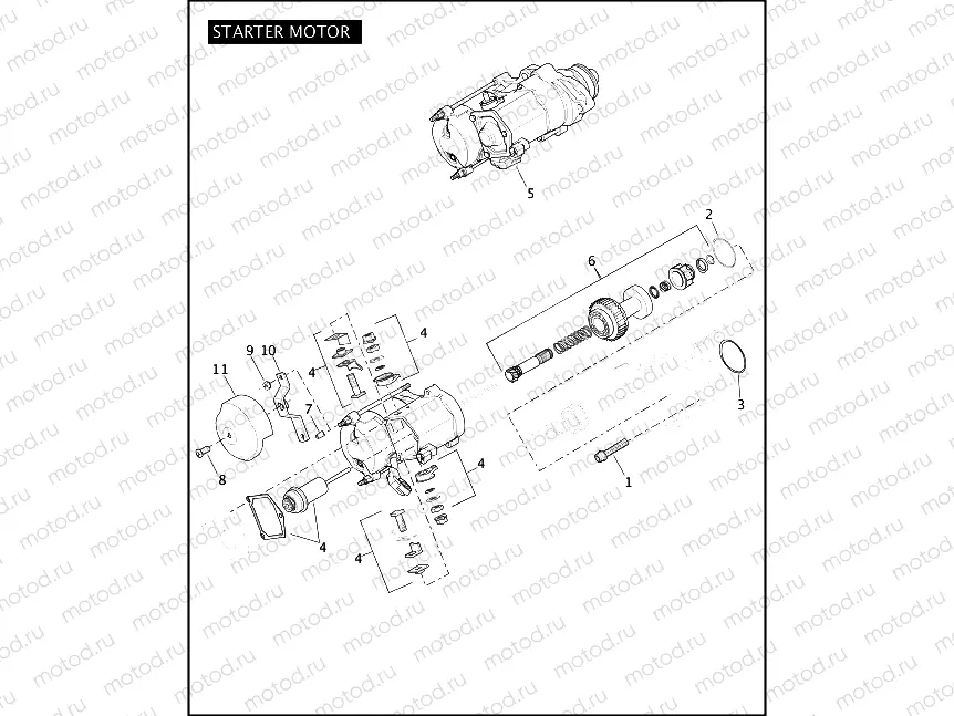 STARTER MOTOR