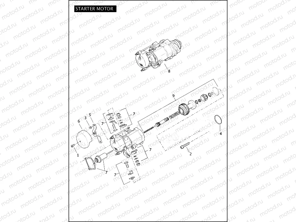 STARTER MOTOR