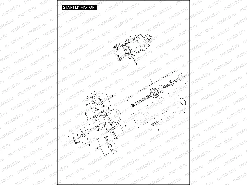 STARTER MOTOR