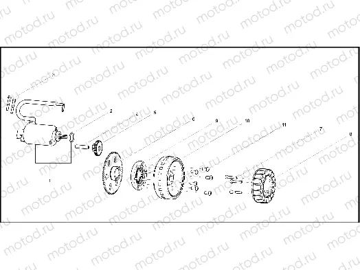 STARTER MOTOR AND ALTERNATOR