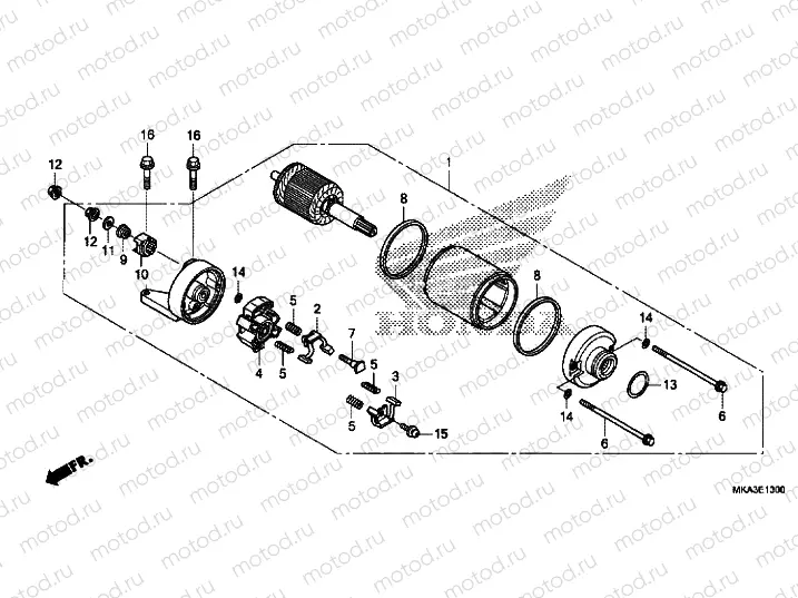 STARTING ENGINE