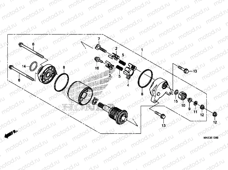 STARTING ENGINE