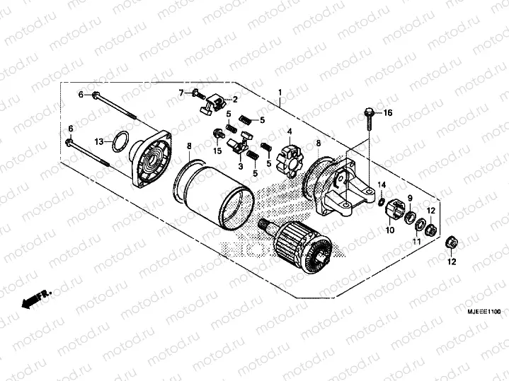 STARTING ENGINE