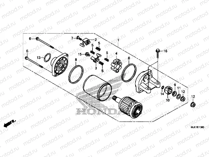 STARTING ENGINE