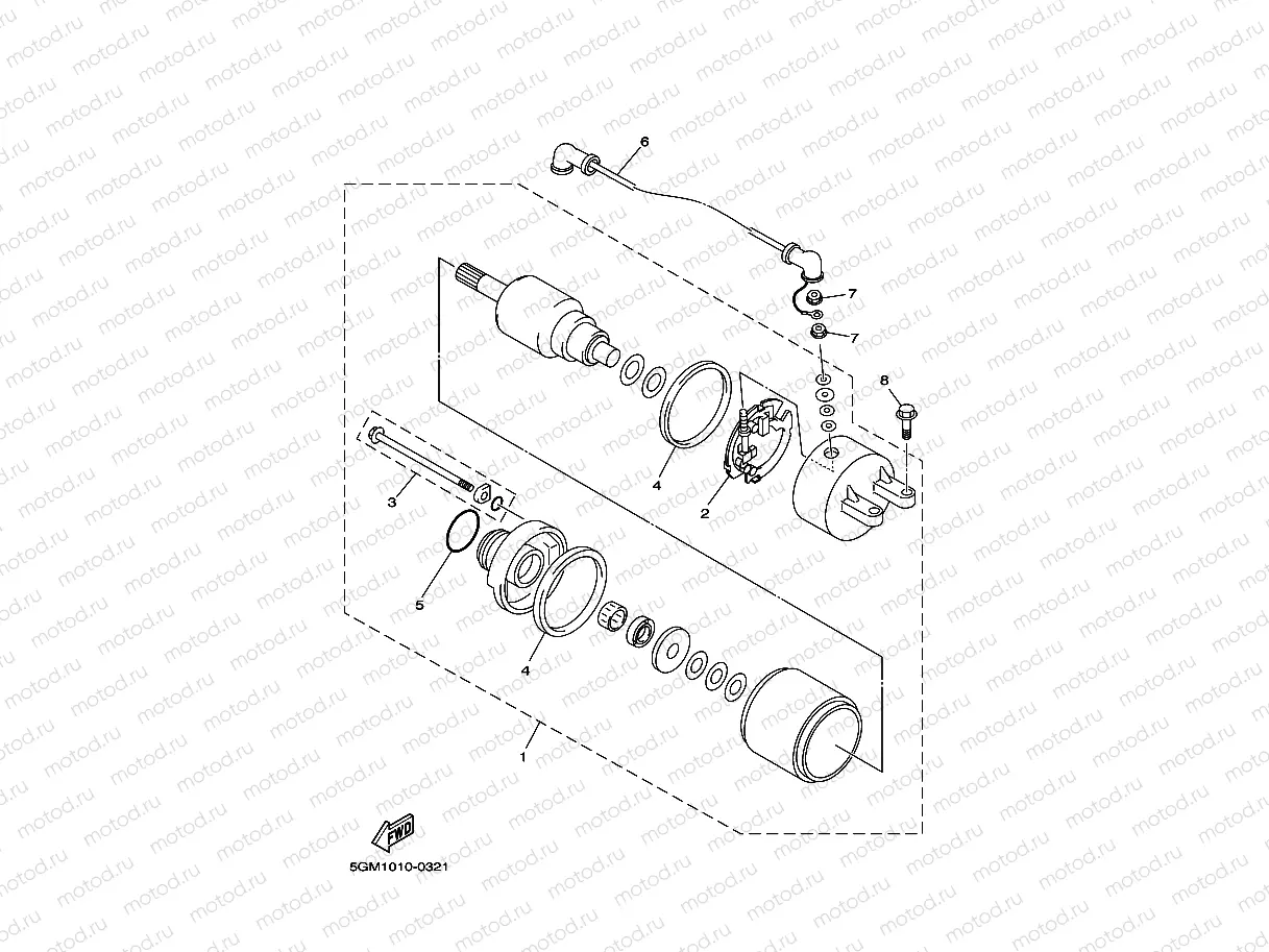 STARTING MOTOR