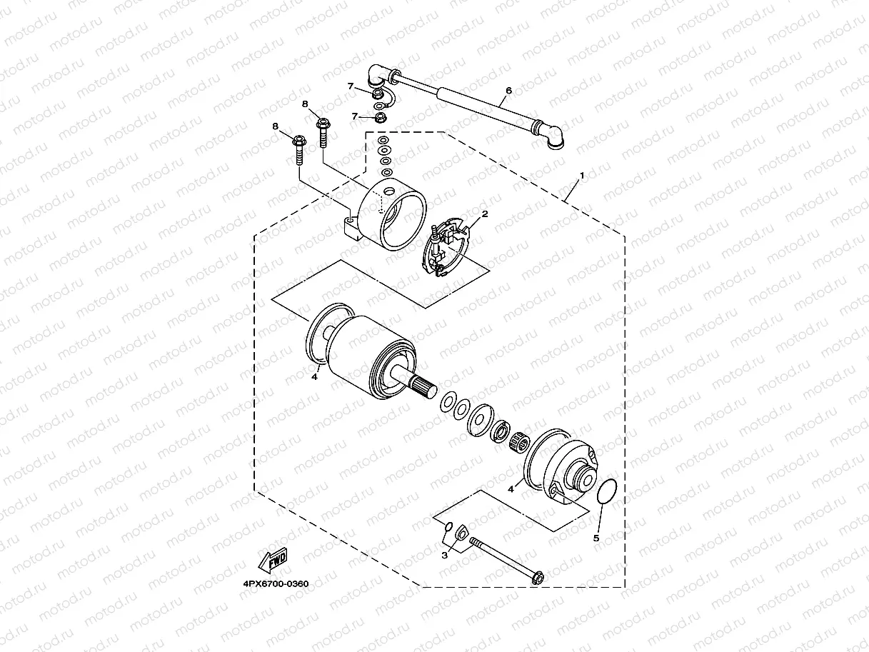 STARTING MOTOR