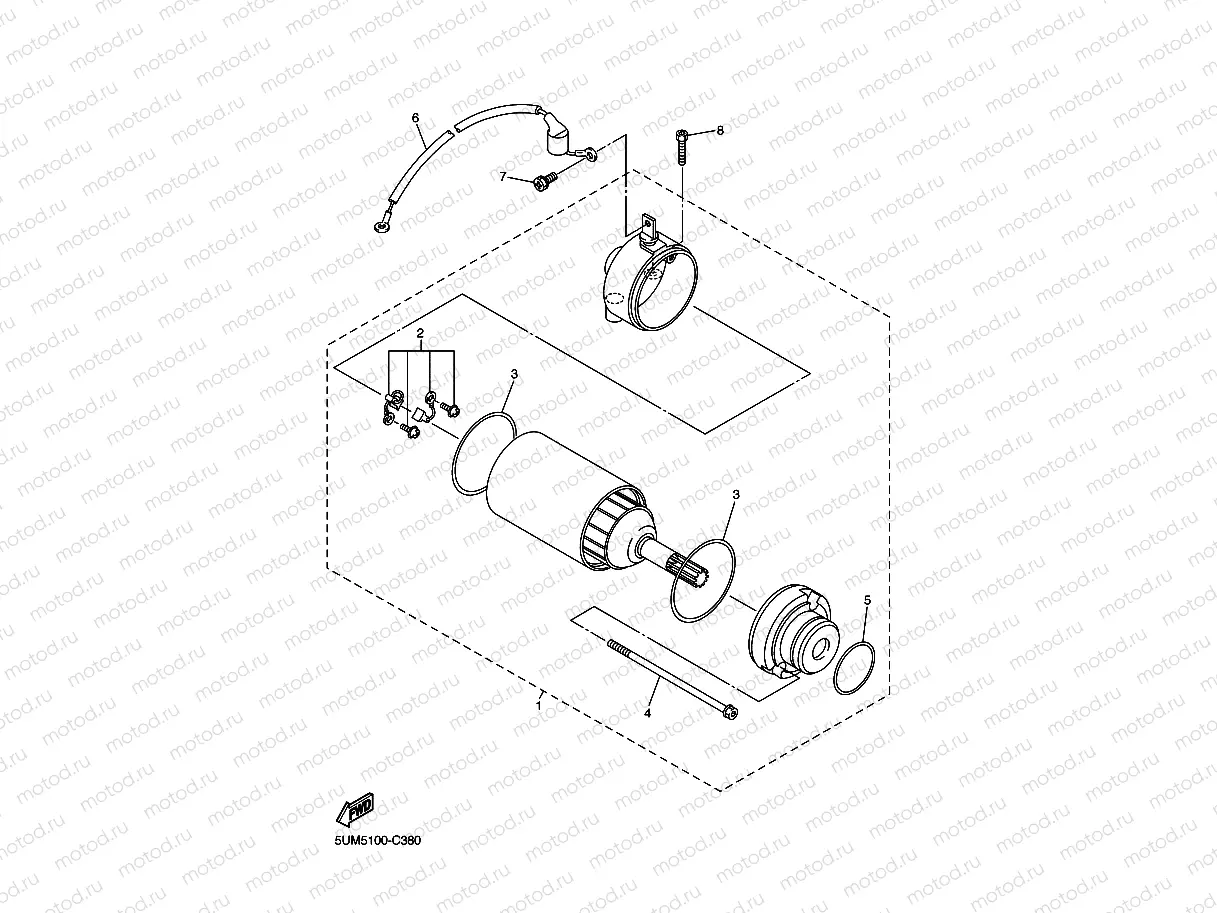 STARTING MOTOR