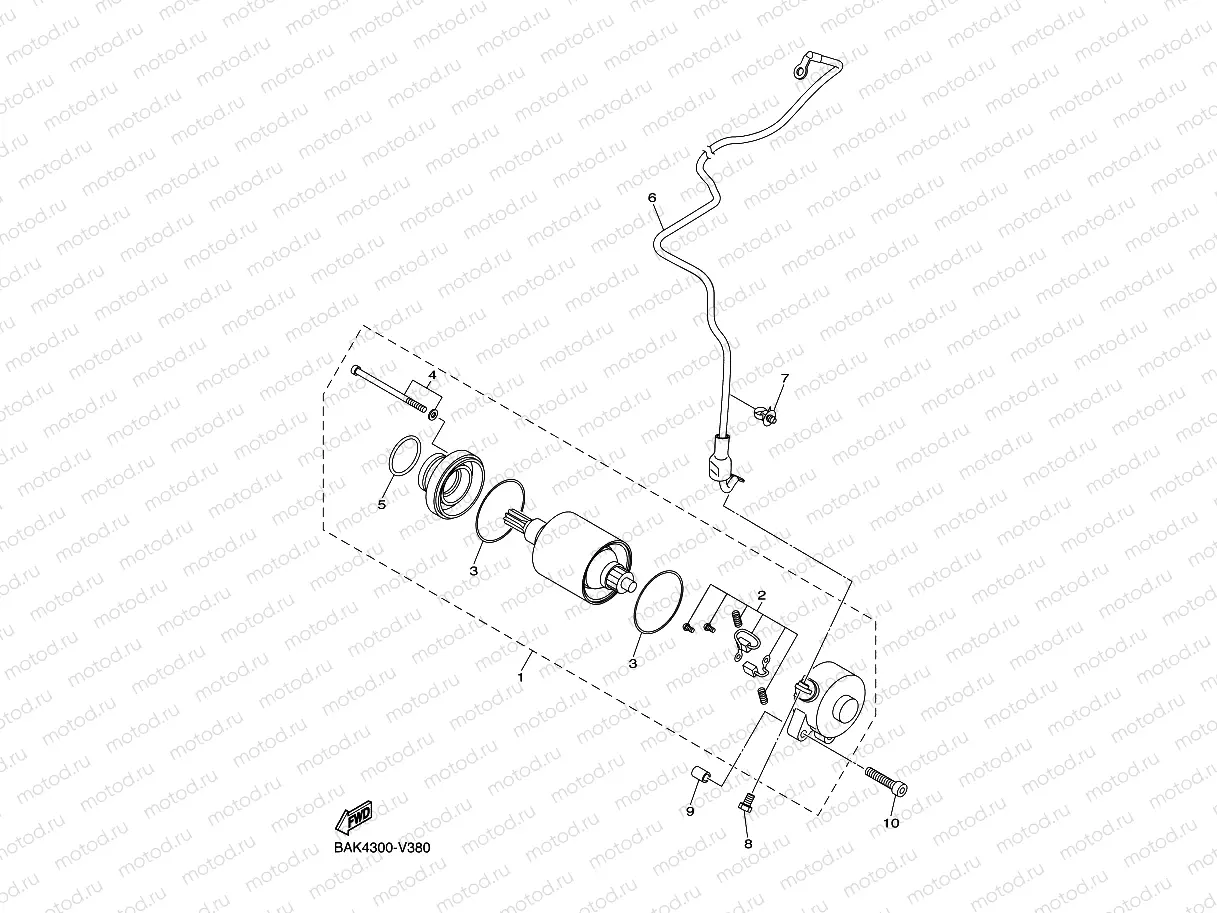 STARTING MOTOR
