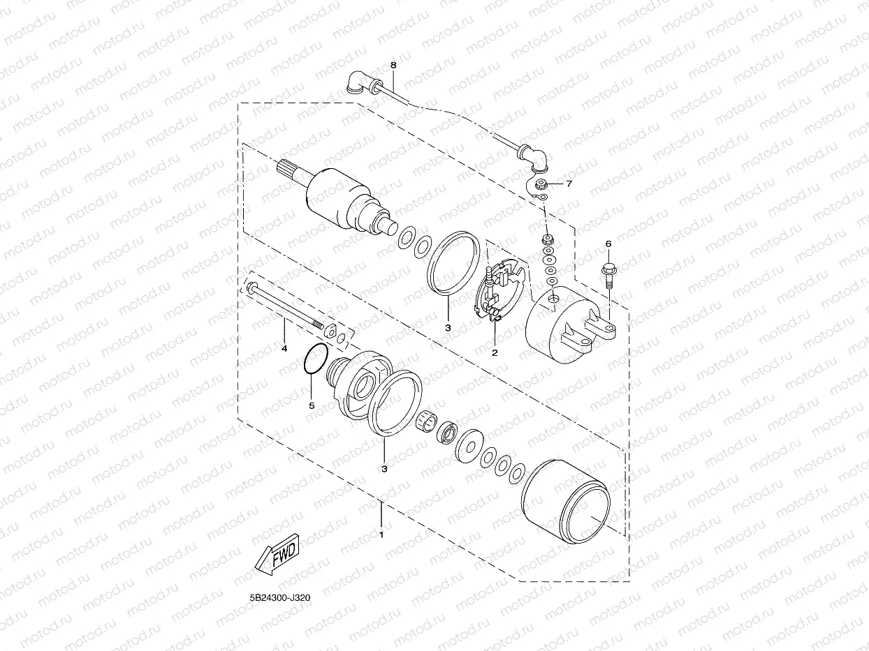 STARTING MOTOR
