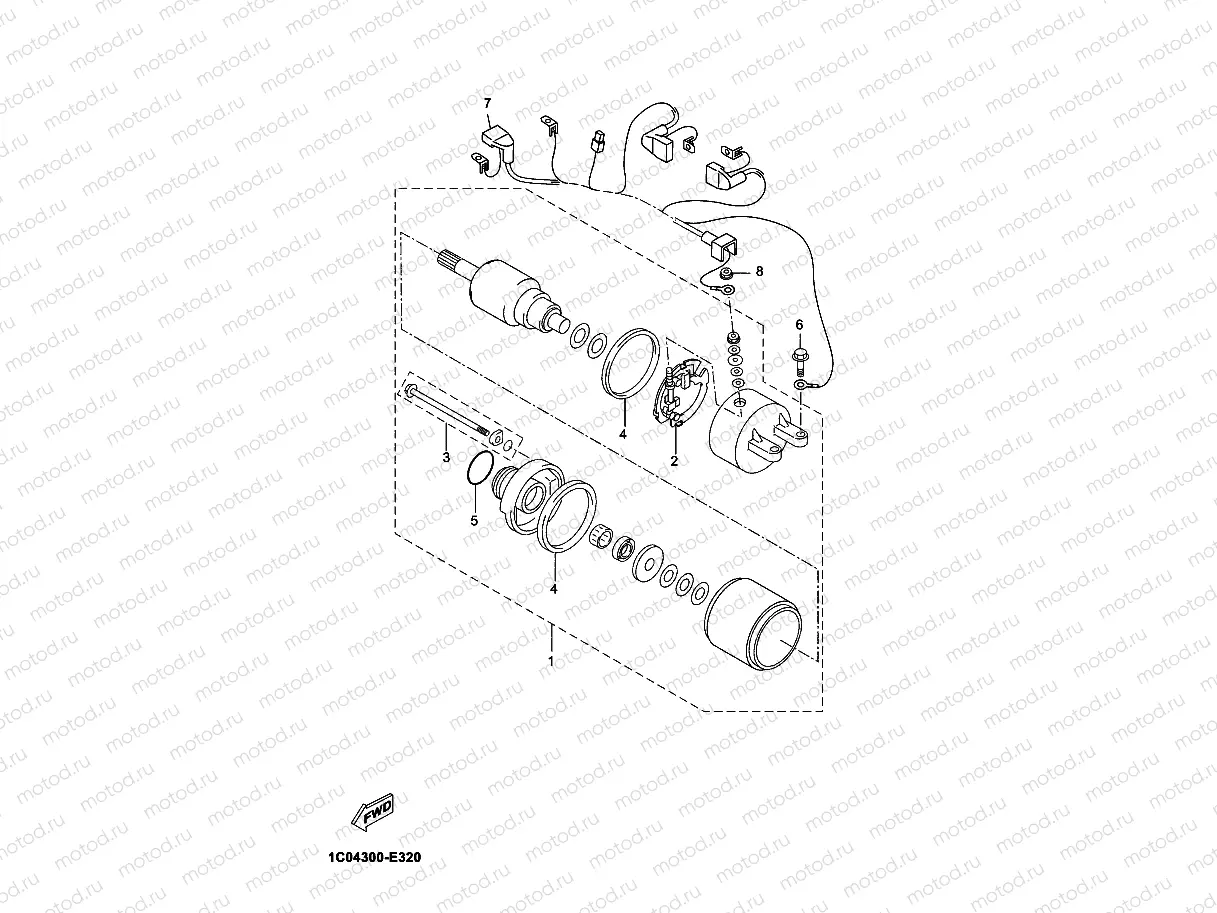 STARTING MOTOR