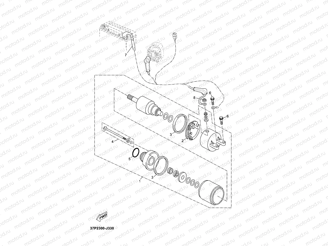 STARTING MOTOR
