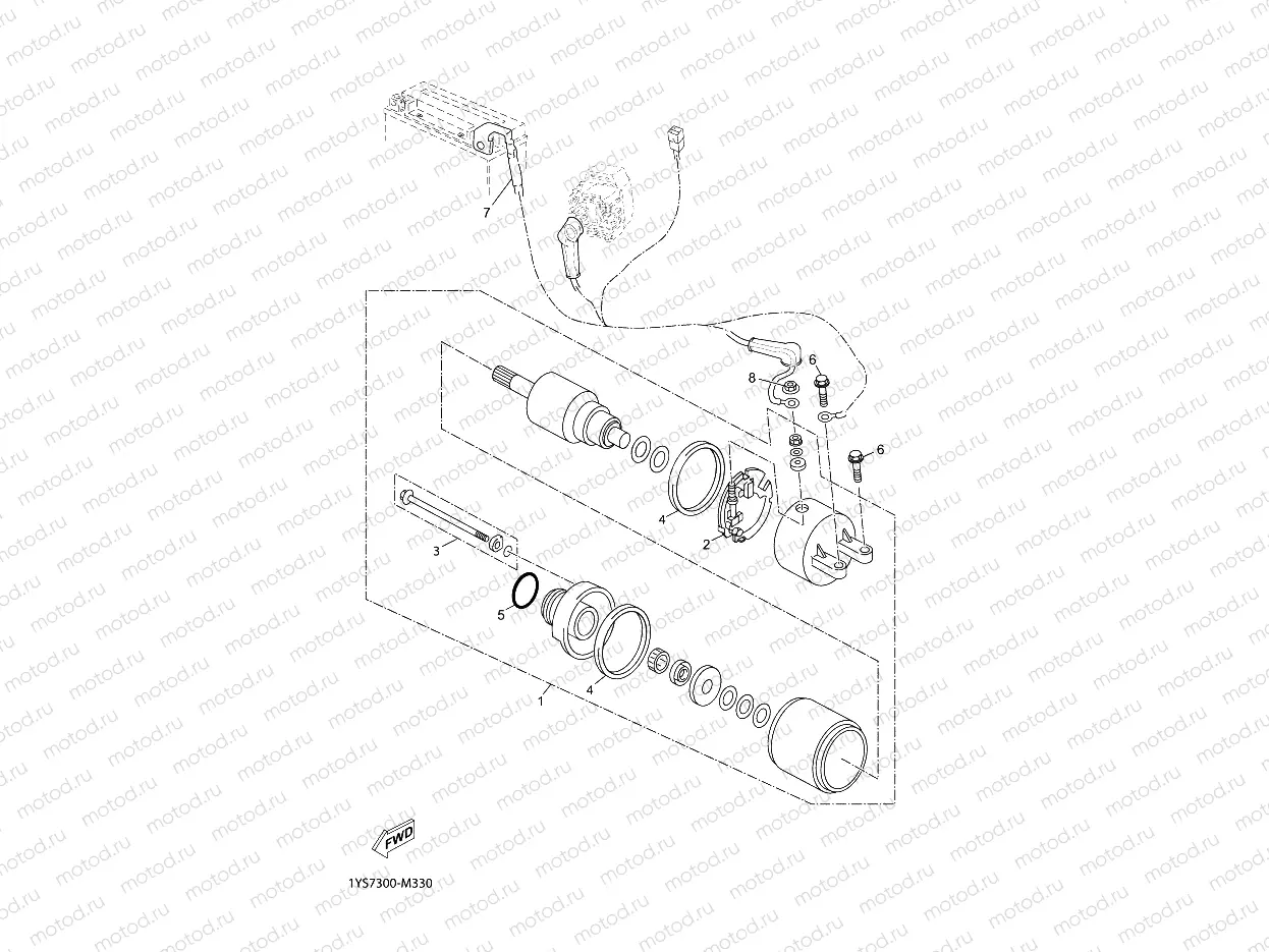 STARTING MOTOR