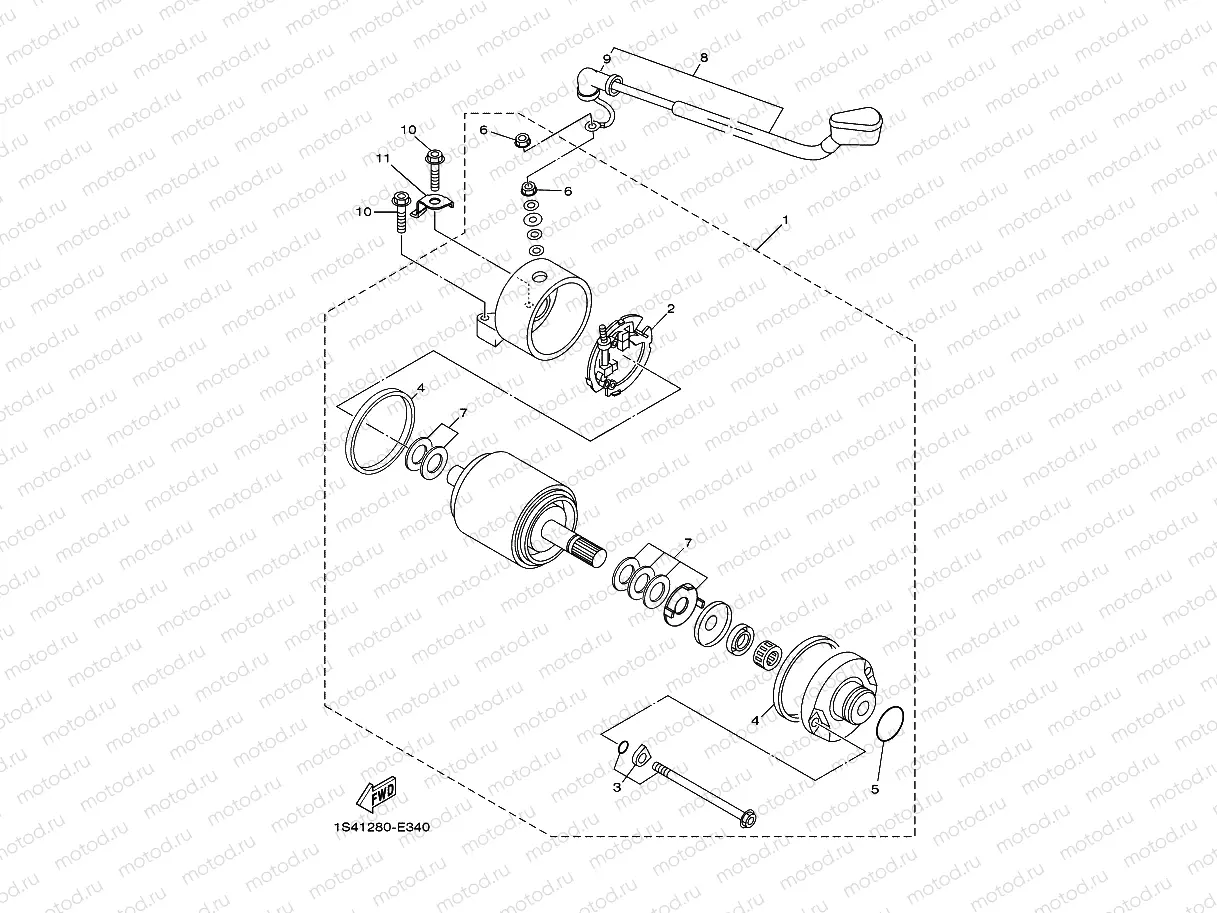 STARTING MOTOR