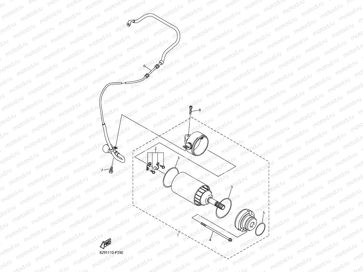 STARTING MOTOR