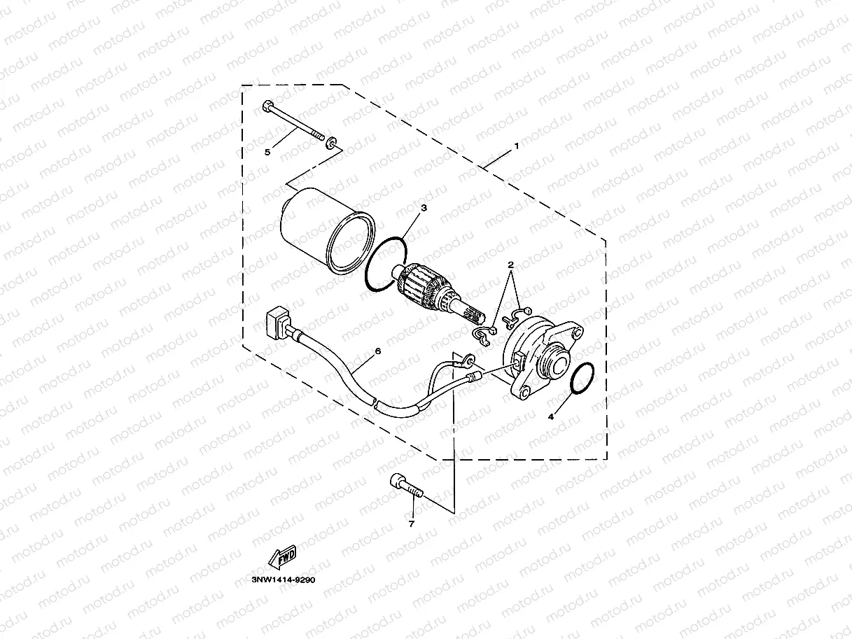 STARTING MOTOR