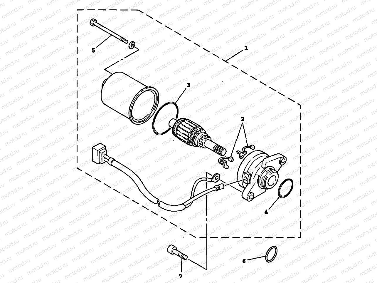STARTING MOTOR