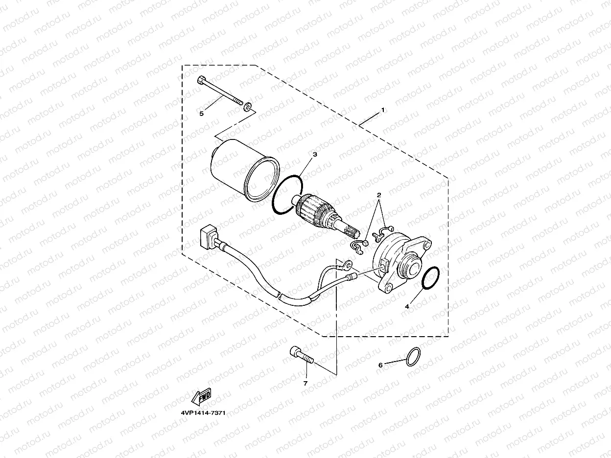 STARTING MOTOR