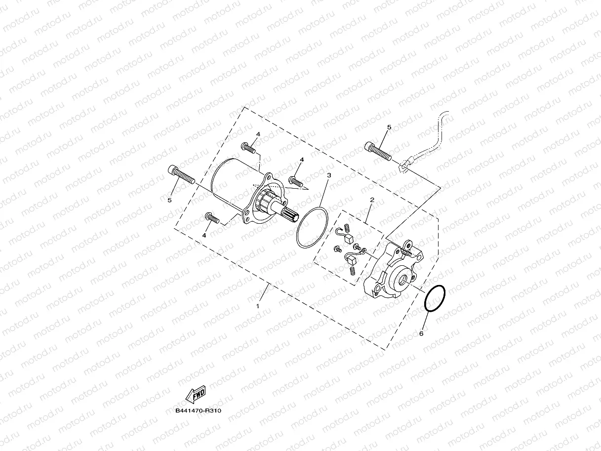 STARTING MOTOR