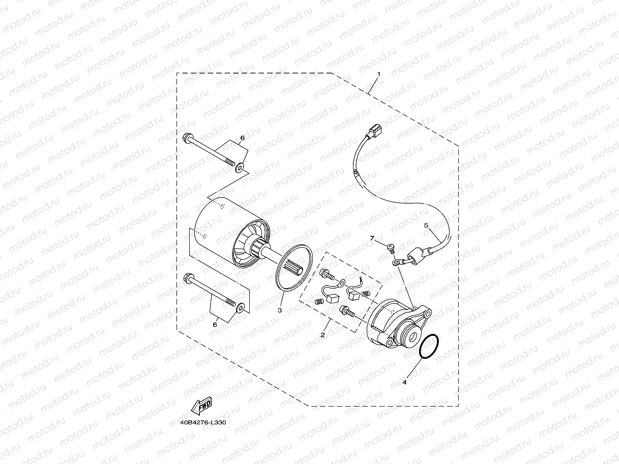 STARTING MOTOR