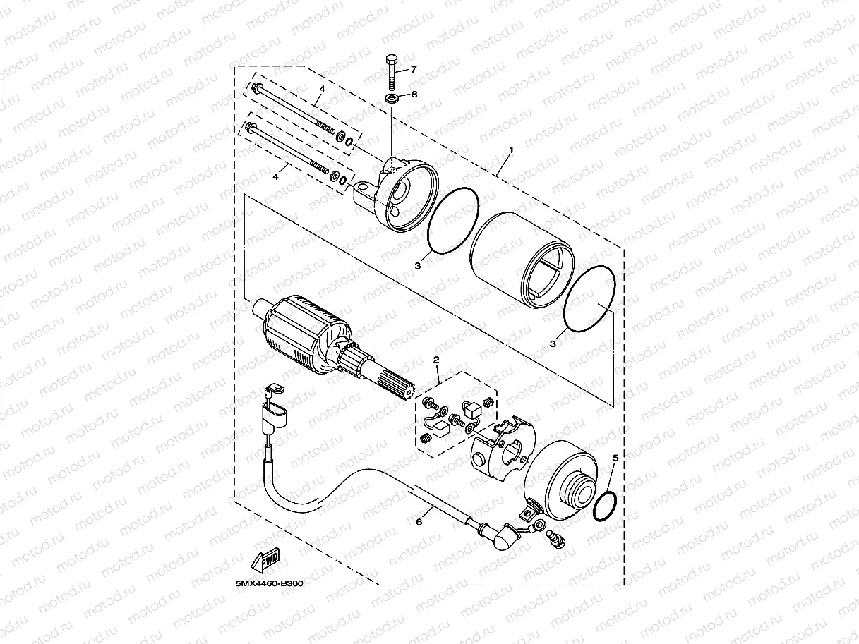STARTING MOTOR