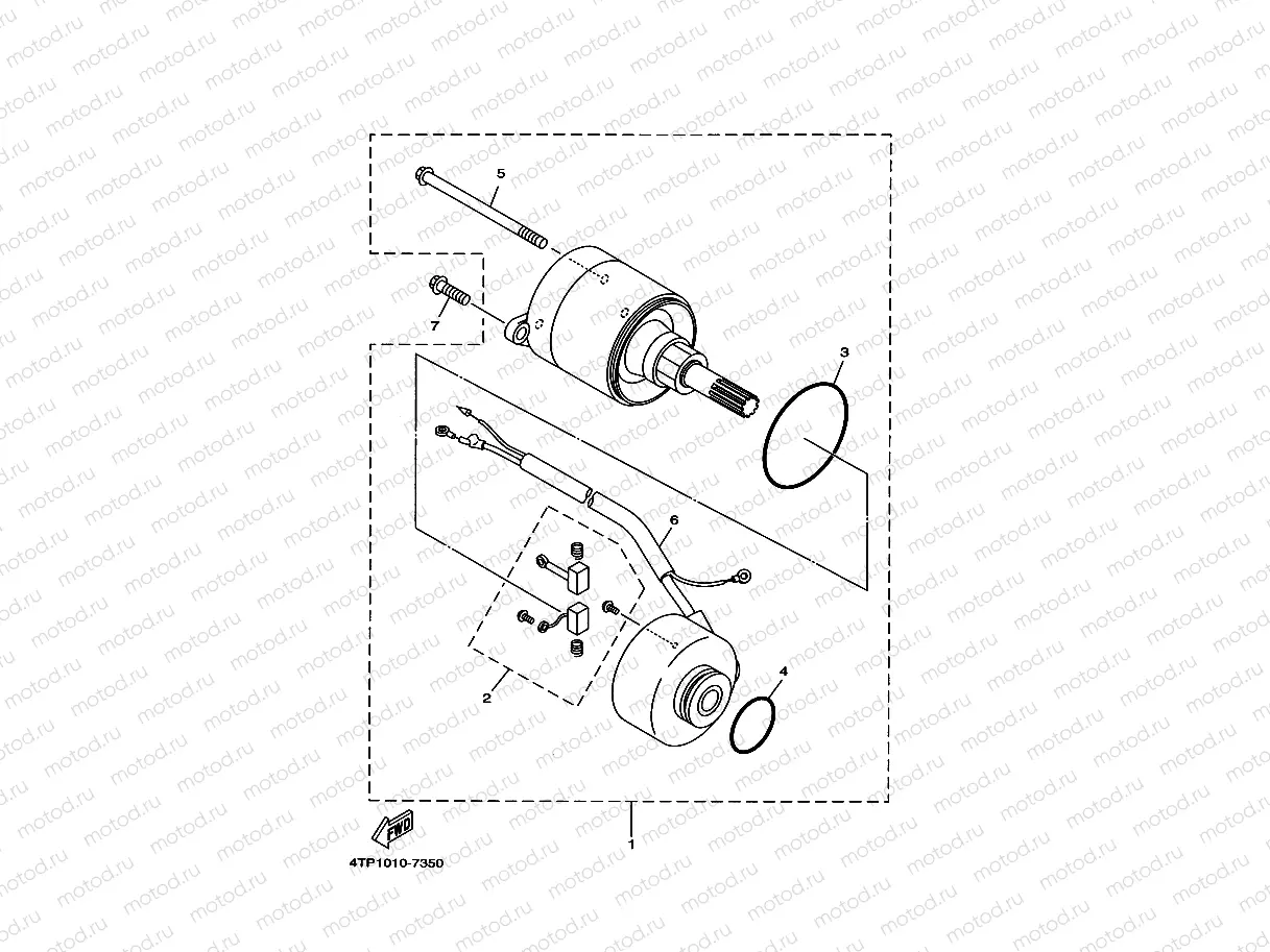 STARTING MOTOR