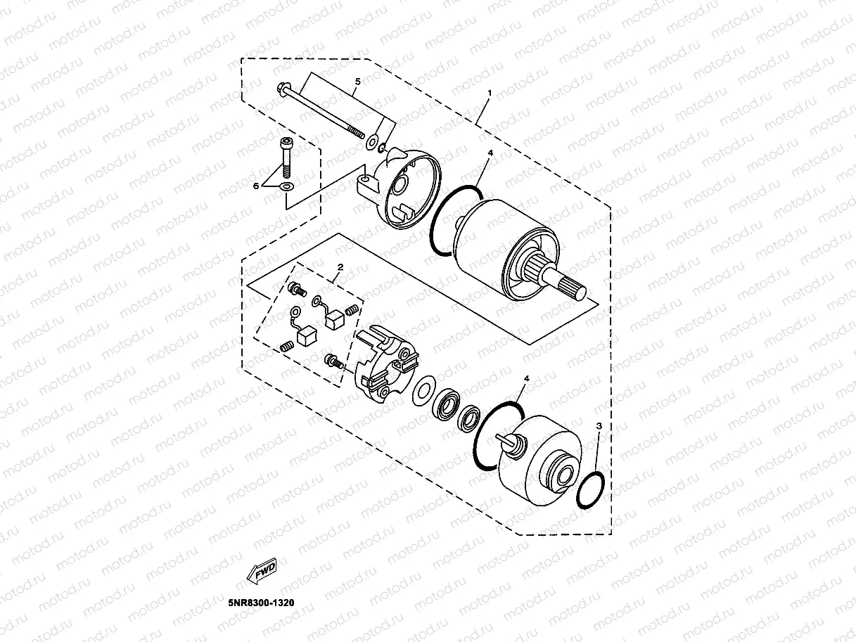 STARTING MOTOR