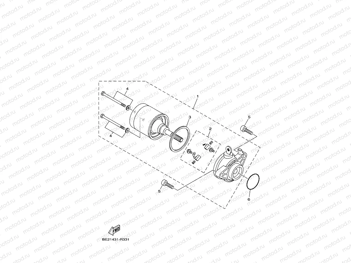 STARTING MOTOR