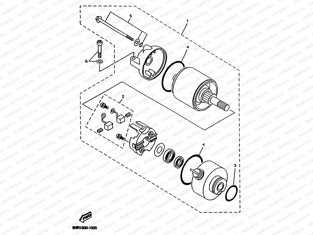 STARTING MOTOR