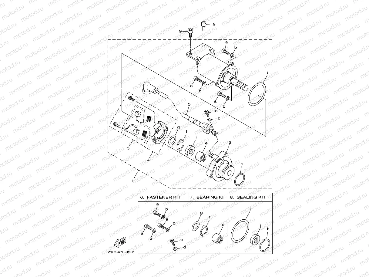 STARTING MOTOR