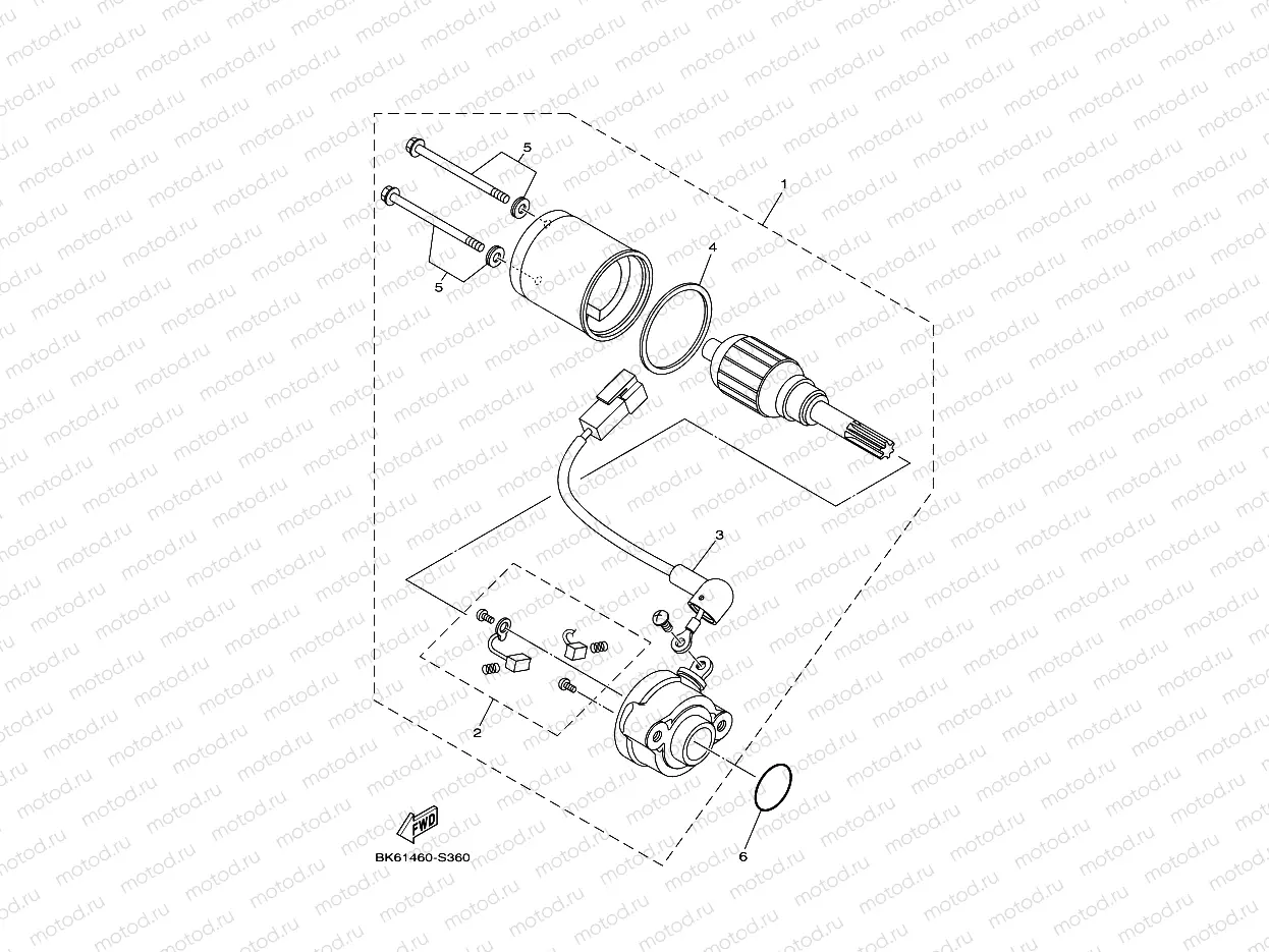 STARTING MOTOR
