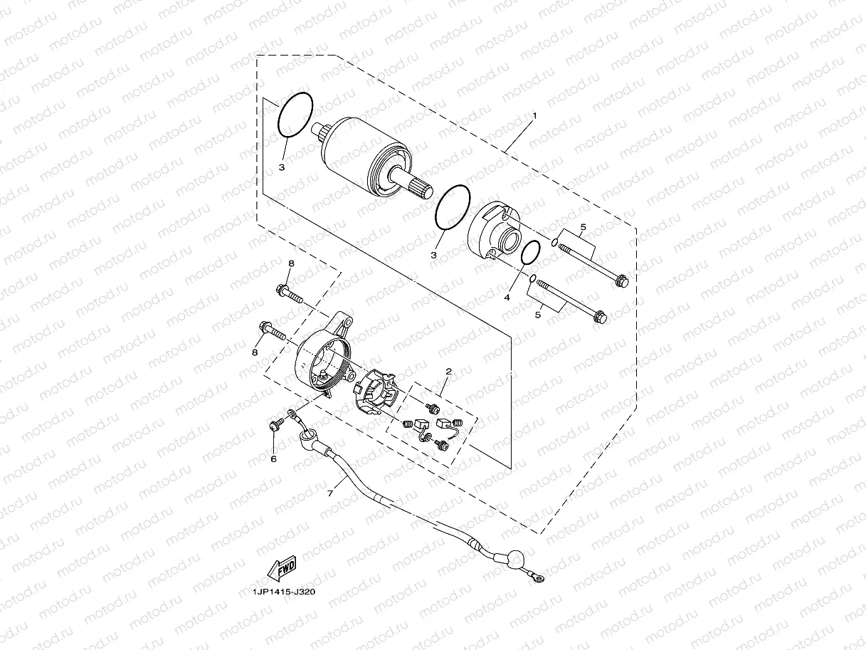 STARTING MOTOR