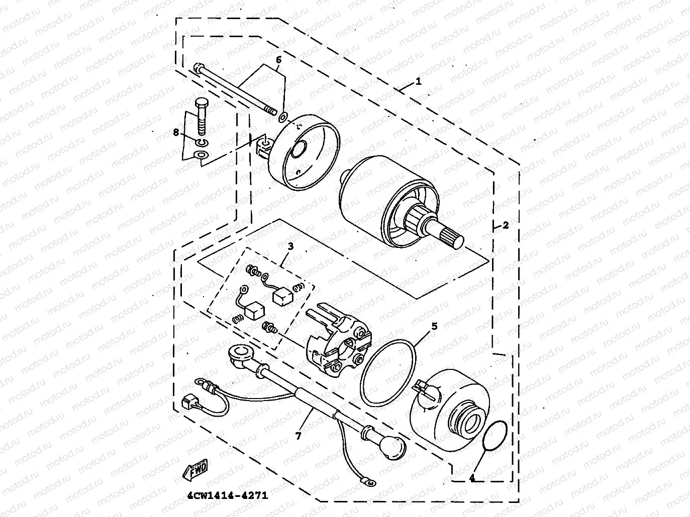 STARTING MOTOR