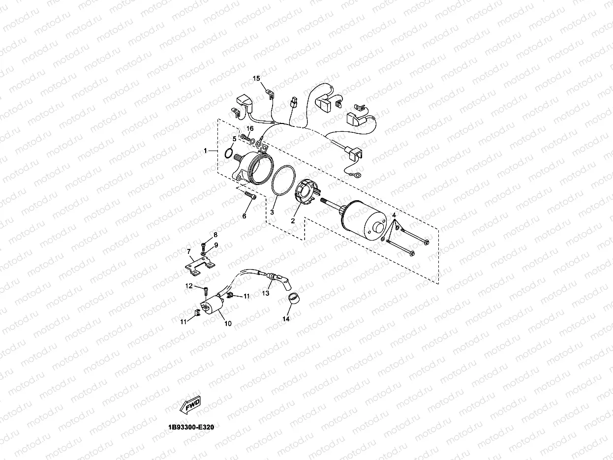 STARTING MOTOR