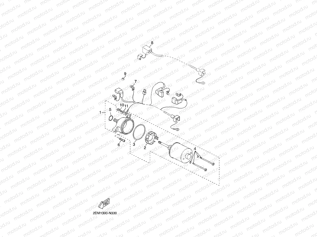 STARTING MOTOR