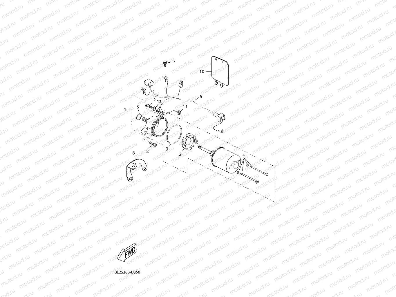 STARTING MOTOR