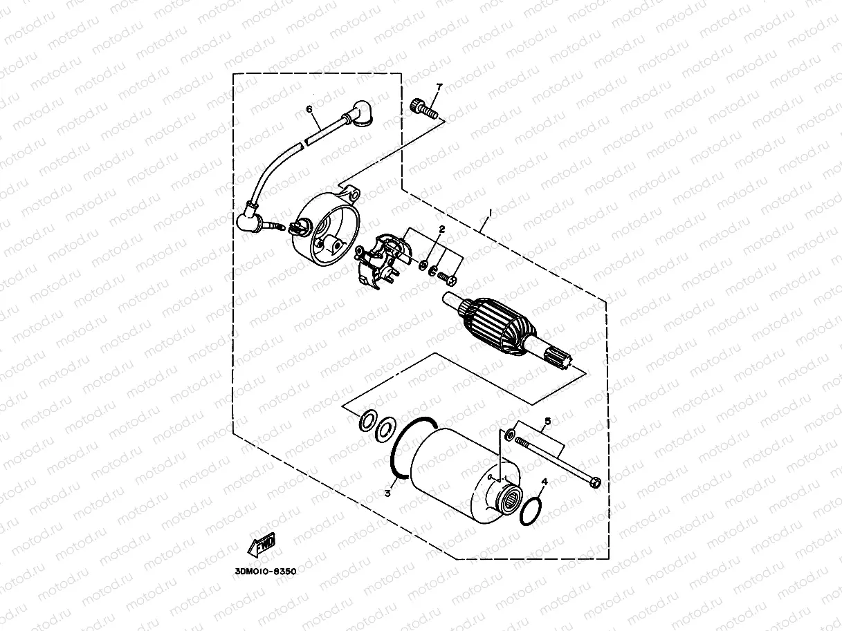 STARTING MOTOR