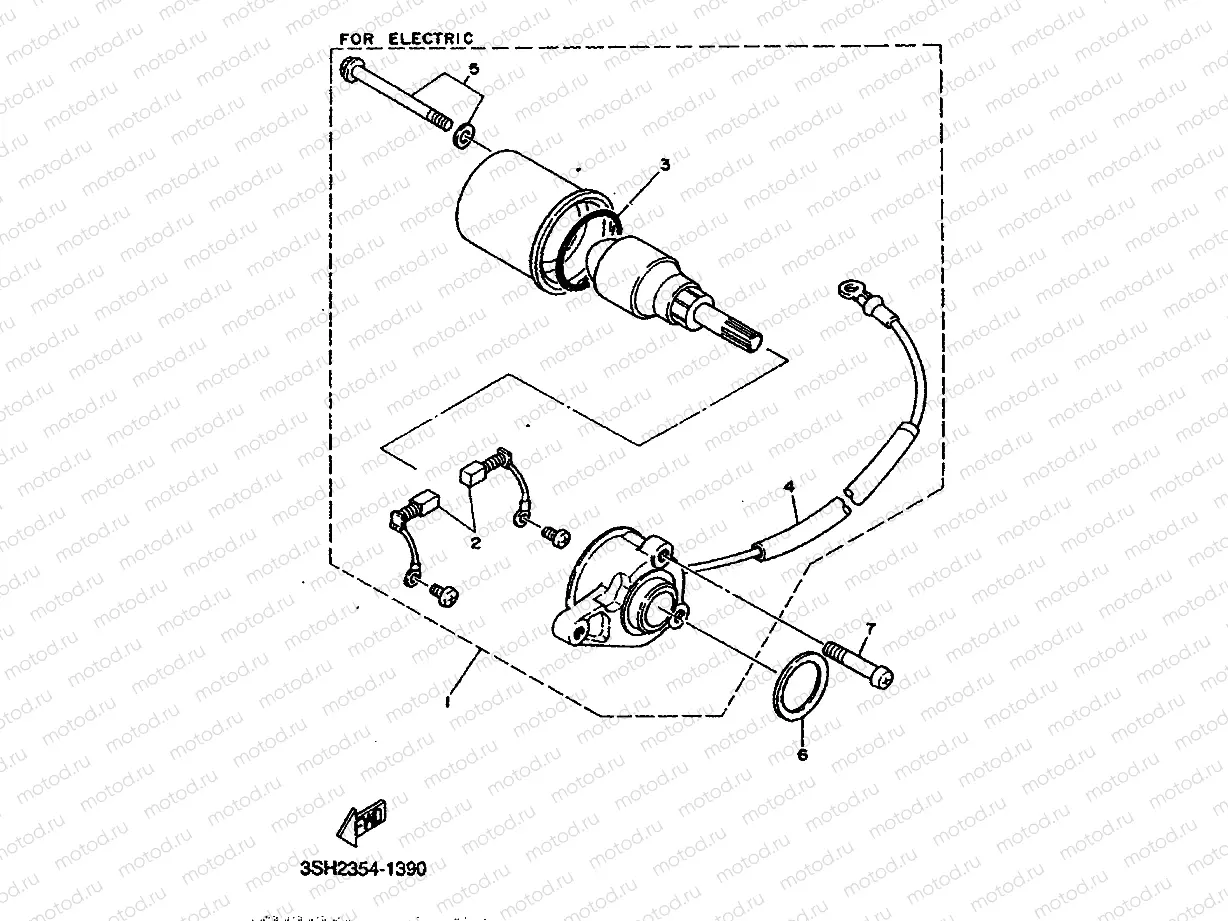 STARTING MOTOR