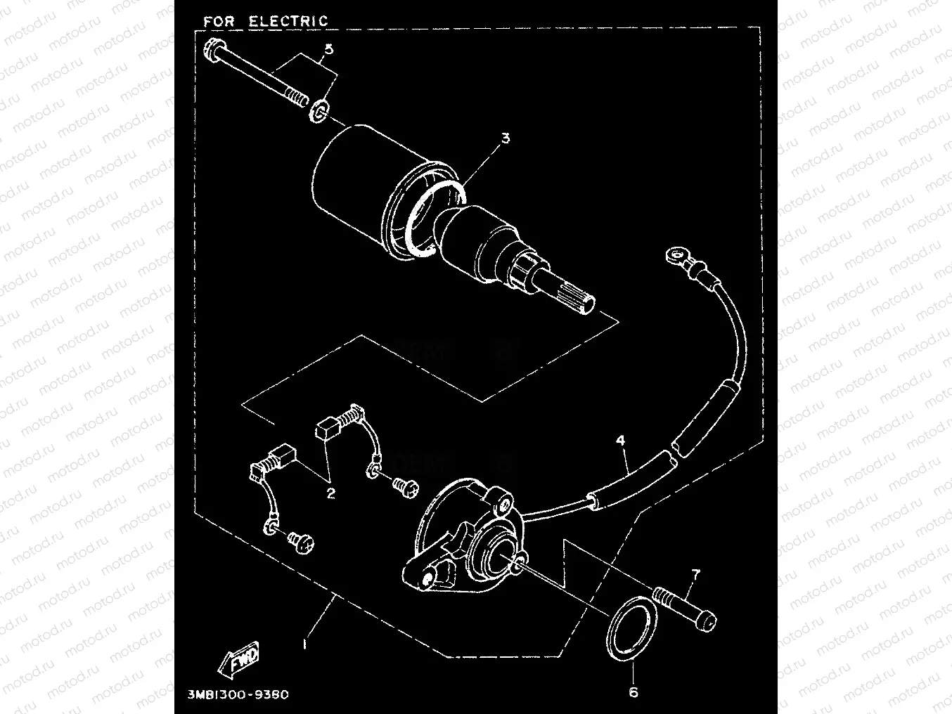 STARTING MOTOR