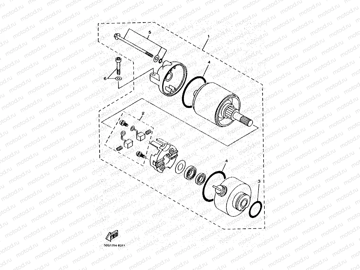 STARTING MOTOR