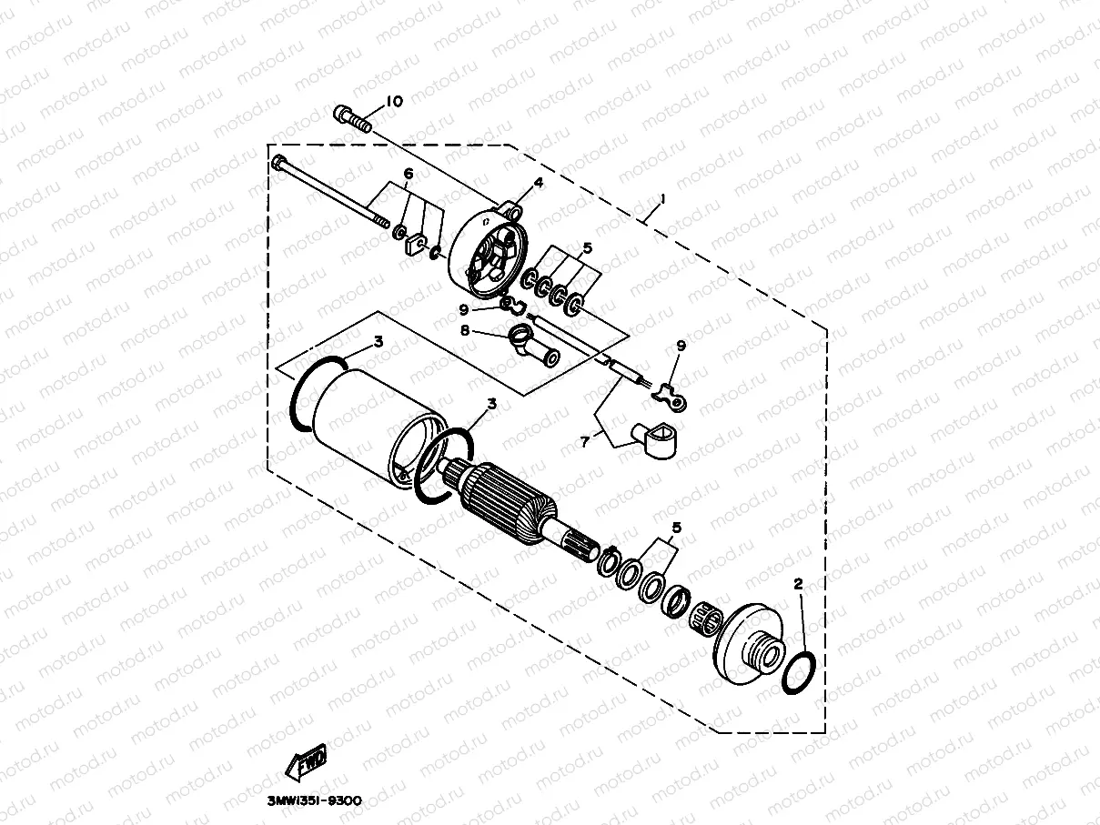 STARTING MOTOR