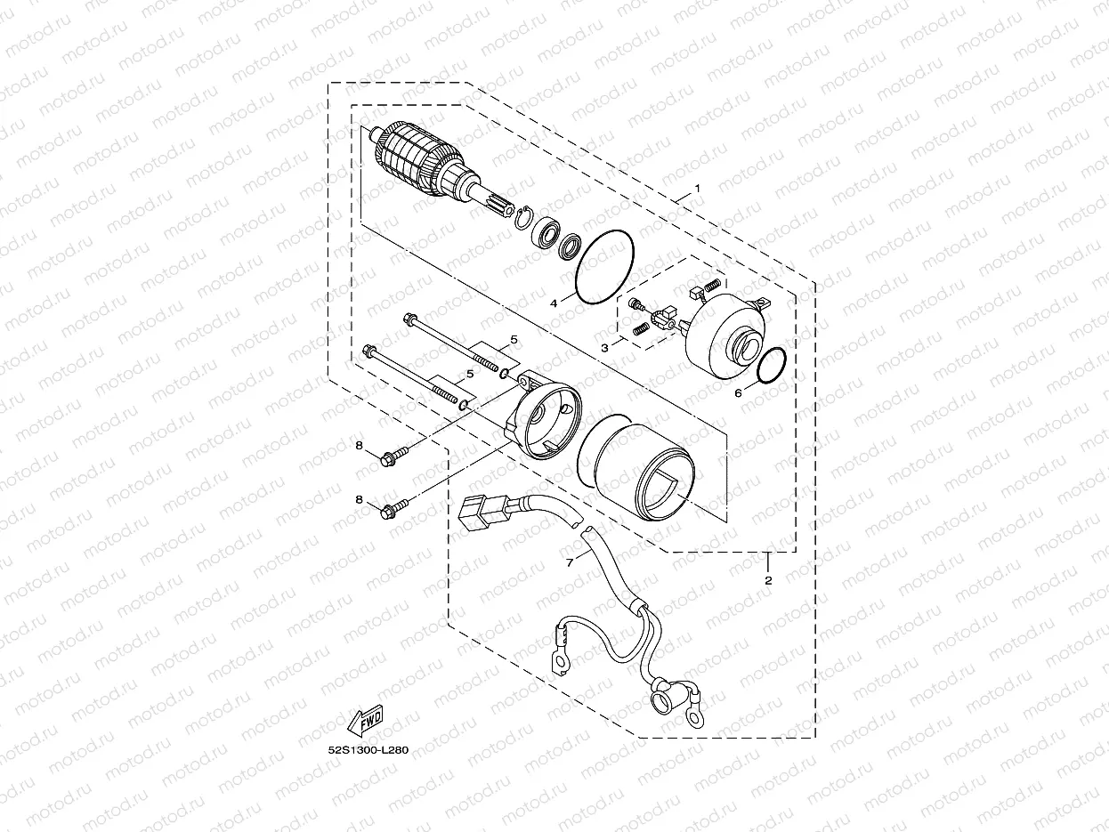 STARTING MOTOR